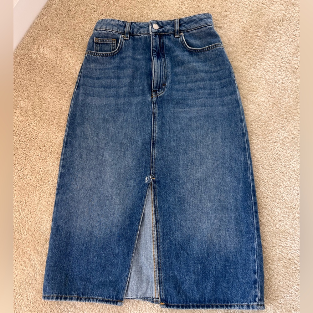 Ba&sh Denim Lady Skirt